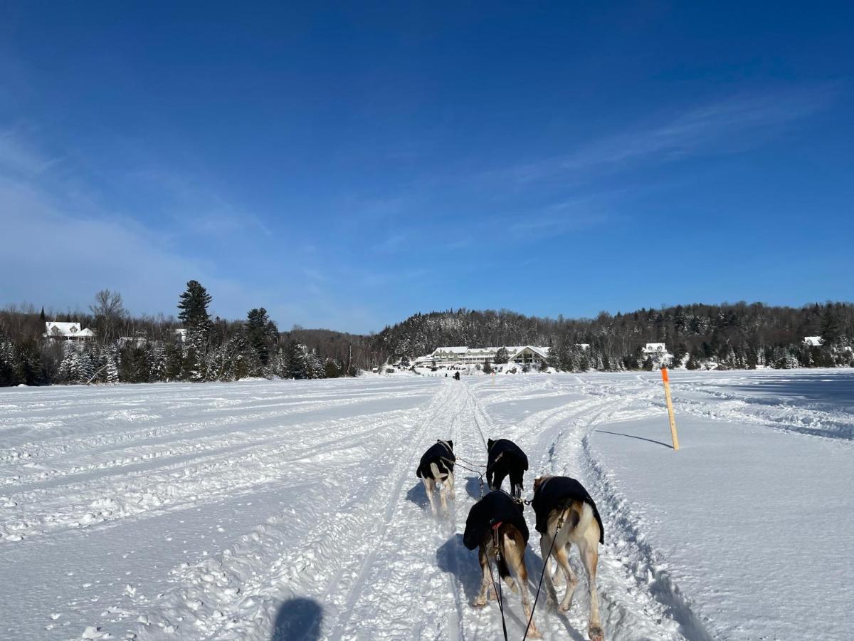Pourvoirie Du Lac Blanc Saint-Alexis-des-Monts Exterior foto